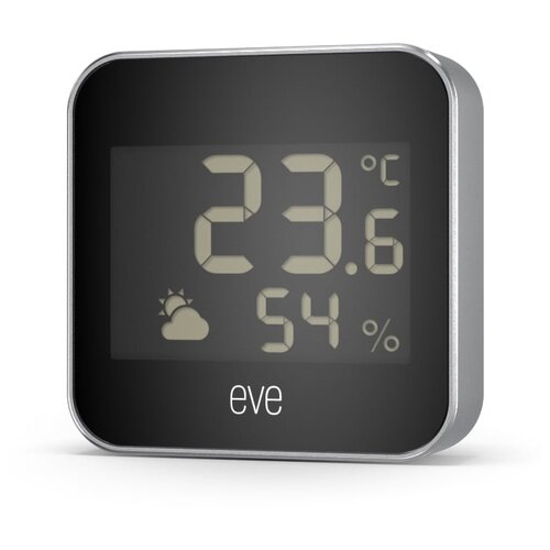 Метеостанция Elgato Eve Weather V2, серебристый метеостанция elgato eve weather v2 10ebs9901