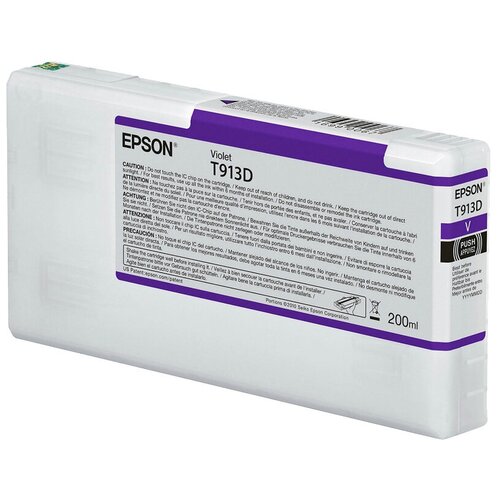 Картридж Epson C13T913D00, 200 стр, фиолетовый