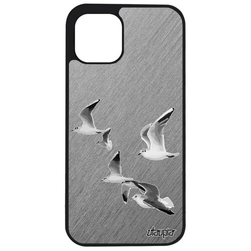 фото Чехол на мобильный iphone 12 pro max, "чайки" море ливингстон utaupia