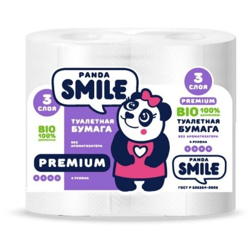 Панда Туалетная бумага 