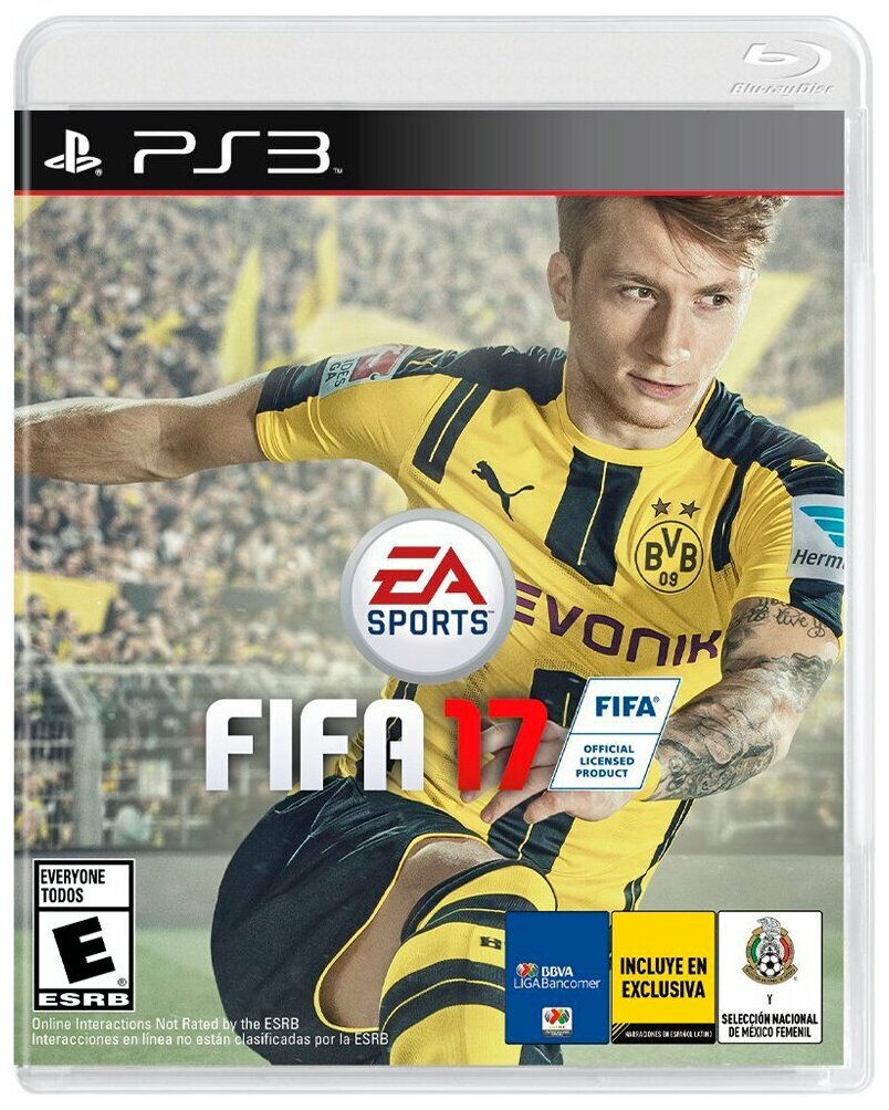 Игра FIFA 17 для PlayStation 3