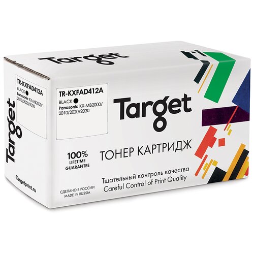 Барабан Target KXFAD412A, черный, для лазерного принтера, совместимый