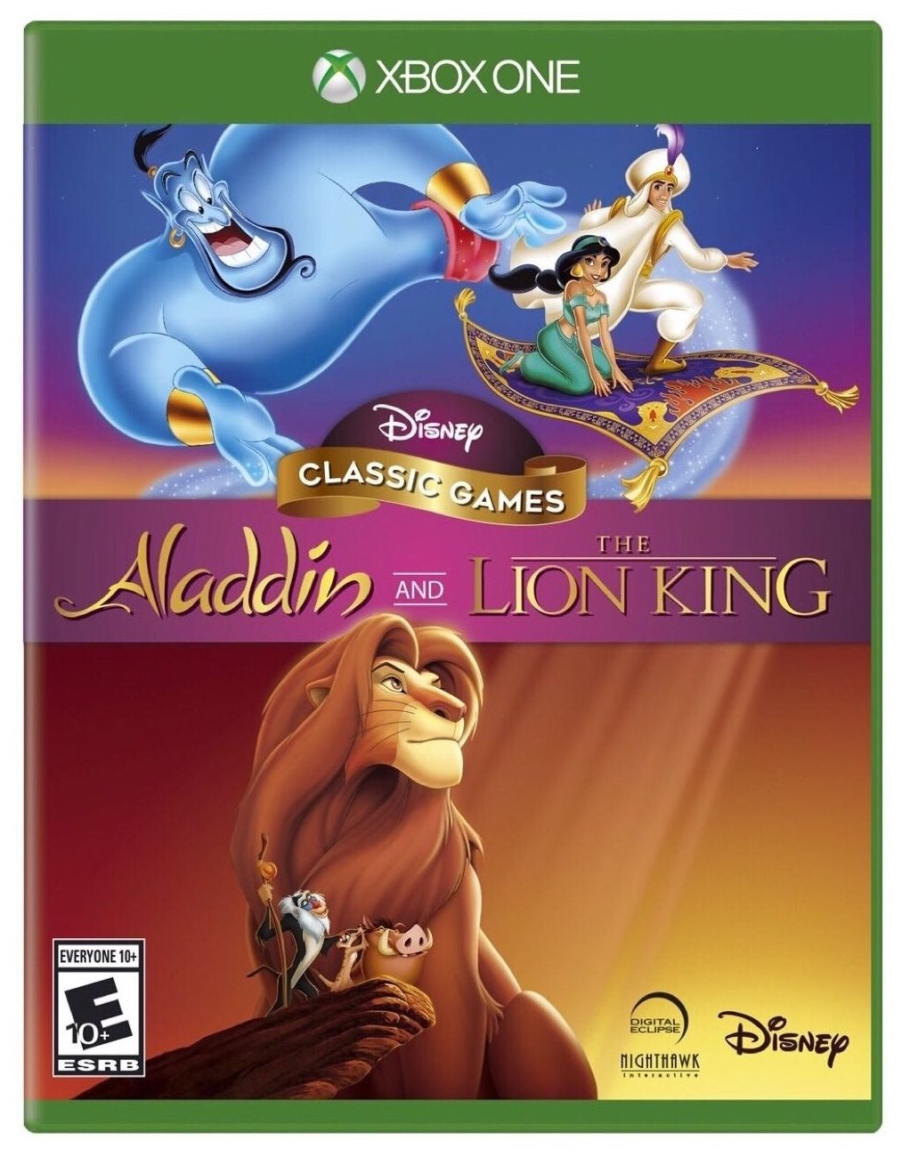 Disney Classic Games: Aladdin and The Lion King (Аладдин и Король Лев) (Xbox One) английский язык