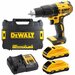 Аккумуляторная дрель-шуруповерт DeWalt 18V XR, Li-Ion, 2x3,0Ah (DCD778L2T-QW)