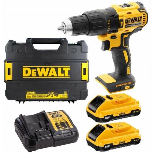 Аккумуляторная дрель-шуруповерт DeWalt 18V XR Li-Ion 2x30Ah DCD778L2T-QW 2799000₽