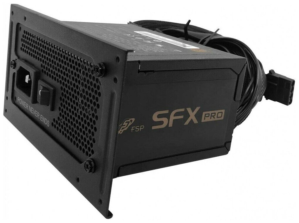 Блок питания SFX FSP 350W 80PLUS Bronze APFC  80mm fan OEM - фото №8