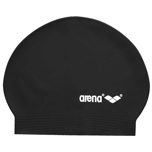 Шапочка для плавания arena Soft Latex 91294, black/white