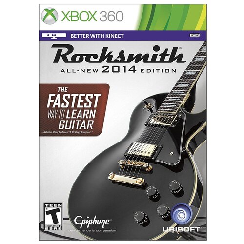 Игра Rocksmith 2014 для Xbox 360 кабель игра для playstation 3 rocksmith® 2014 edition – remastered