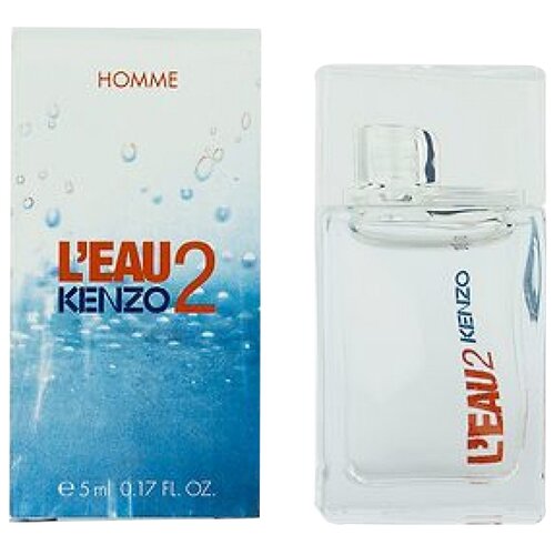 kenzo kenzo l eau par kenzo colors edition pour femme KENZO туалетная вода L'Eau 2 Kenzo pour Homme, 5 мл