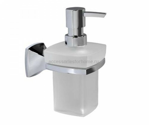 Дозатор для жидкого мыла стеклянный WasserKraft Wern К-2599