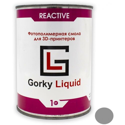 Фотополимерная смола Gorky Liquid Reactive 1 кг Черная