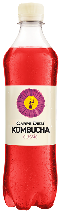 Напиток слабогазированный Сarpe Diem "Kombucha Classic", 0,50л, 1шт - фотография № 1