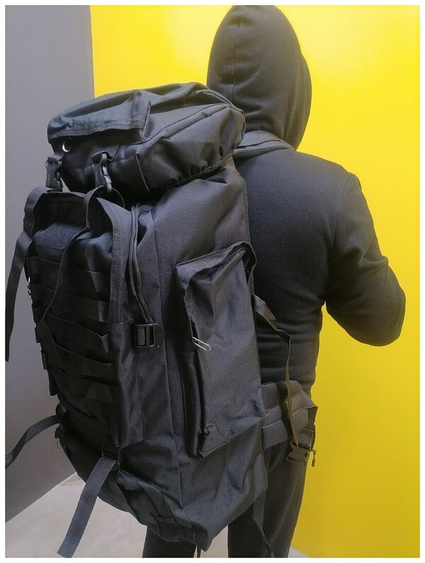 Тактический (военный) рюкзак 80-85 литров из водонепроницаемой ткани