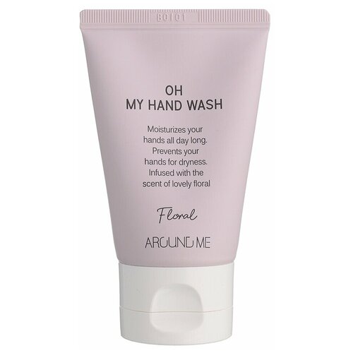 Мыло для рук Welcos Around Me Oh My Hand Wash (Floral-цветочный) (СГ до 09/2023г.)
