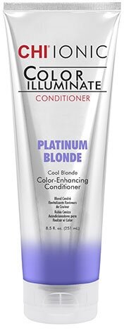 Кондиционер тонирующий Chi Ionic Color Illuminate Conditioner Platinum Blonde Платиновый Блонд 251 мл CHICIP10