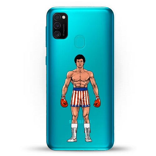 фото Силиконовый чехол слай на samsung galaxy m21 andy & paul