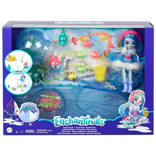 фото Enchantimals® игровой набор "рыбалка на льду" mattel