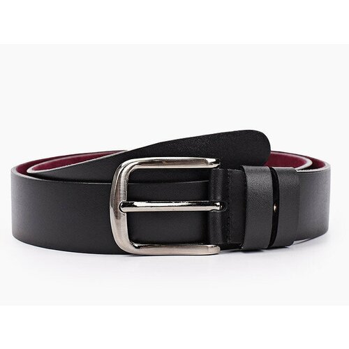 фото Ремень olio rosti, размер 120, черный