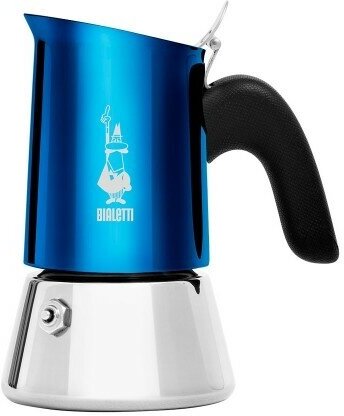 Гейзерная кофеварка Bialetti Venus Blue, 85 мл. (7272)