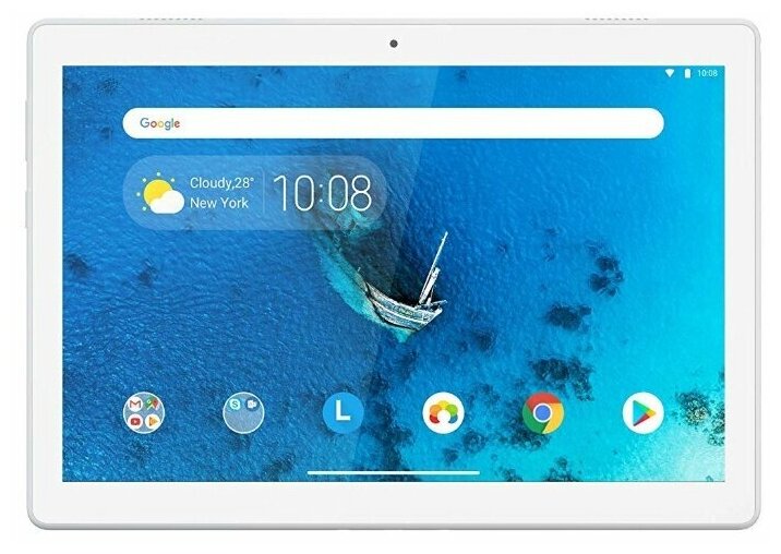 10.1" Планшет Lenovo Tab M10 TB-X505L (2019), 2/16 ГБ, Android 9.0, белый