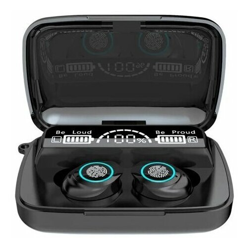 Беспроводные наушники M17THE BEST FOR YOUpower bankмикрофониндикатор заряда Bluetooth 51черный 140000₽