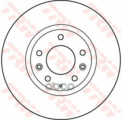 Диск Тормозной Mazda 6 (08-12) Передний (1Шт.) Trw TRW арт. DF4974S