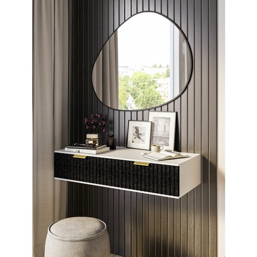 Туалетный столик, консоль, тумба под телевизор, тумба подвесная белая, тумба прикроватная,