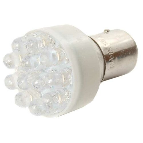 фото Маяк лампа светодиодная маяк 12v p21w 5w 12led 12t25/5-w/12led