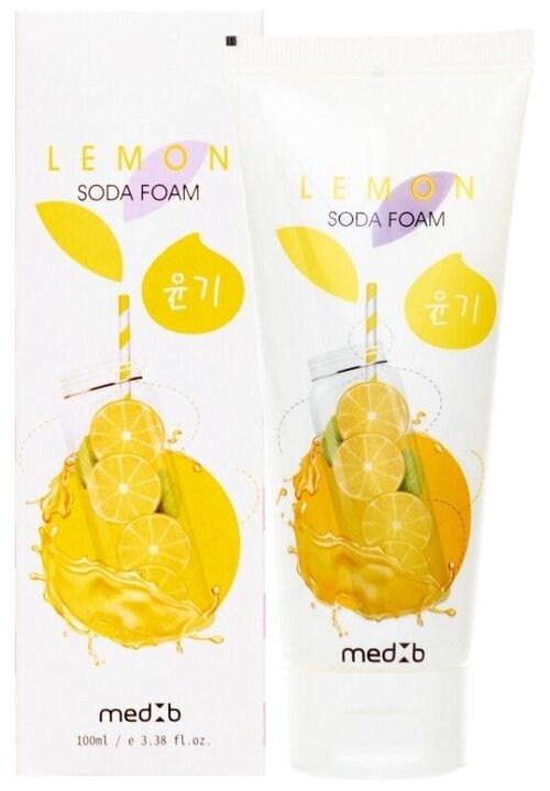 MEDB Lemon Soda Foam Пенка для умывания с экстрактом лимона и содой