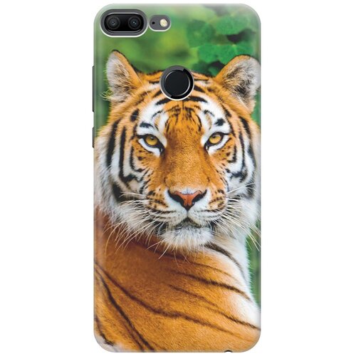 фото Re:paчехол - накладка artcolor для honor 9 lite с принтом "портрет тигра"