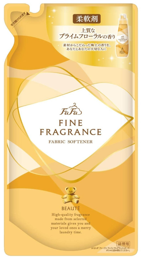 Nissan FaFa Fine Fragrance Beaute Кондиционер для белья с антистатическим эффектом и ароматом цветов, мускуса и сандалового дерева 500 мл запасной блок