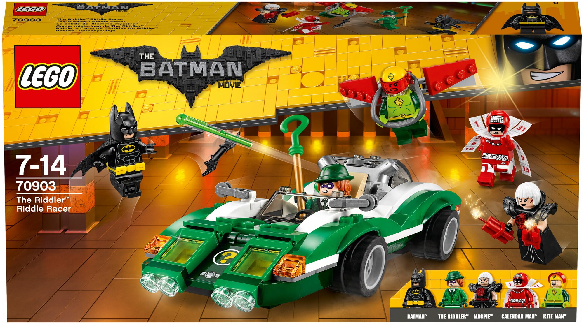 LEGO Batman Movie Гоночный автомобиль Загадочника - фото №19