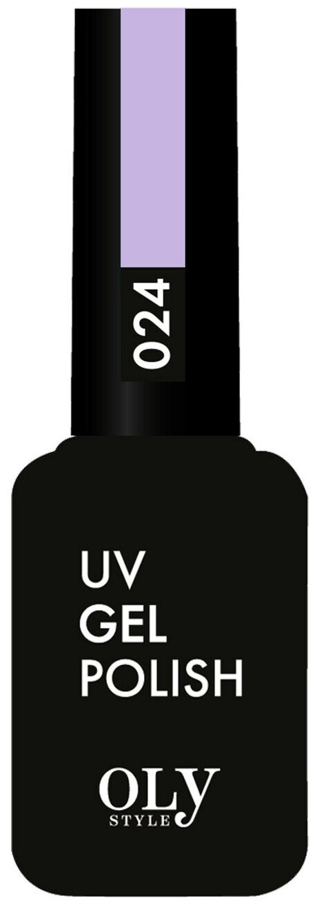 Гель-лак для ногтей Oly Style UV Gel Polish 024 Сиреневый 10 мл