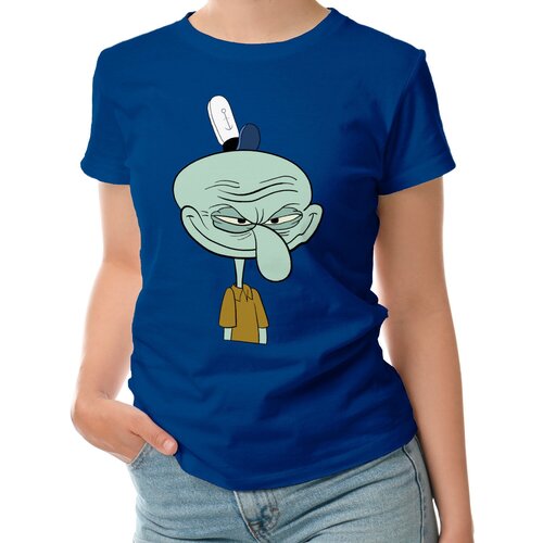 фото Футболка roly, размер l, синий