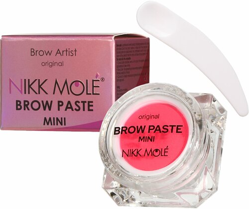 Brow Paste малина MINI Nikk Mole (10 гр)