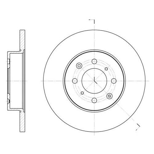 фото Тормозной диск roadhouse 6451.00 road house