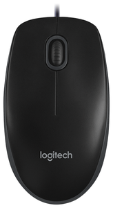 Мышь Logitech B100 for business, черный (910-003357/910-006605)