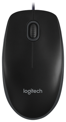 Мышь Logitech B100, черный