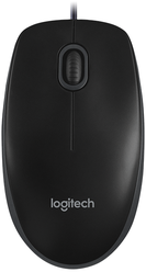 Мышь Logitech B100 for business, черный (910-003357/910-006605)