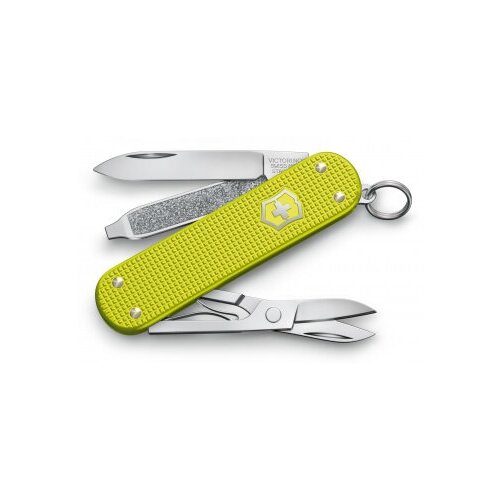 Нож перочинный Victorinox Alox Classic (0.6221. L23) 58мм 5функц. желтый подар. коробка