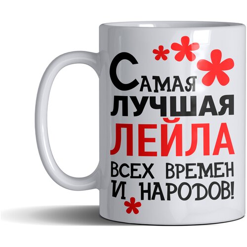 Кружка именная с принтом, надпись, арт 