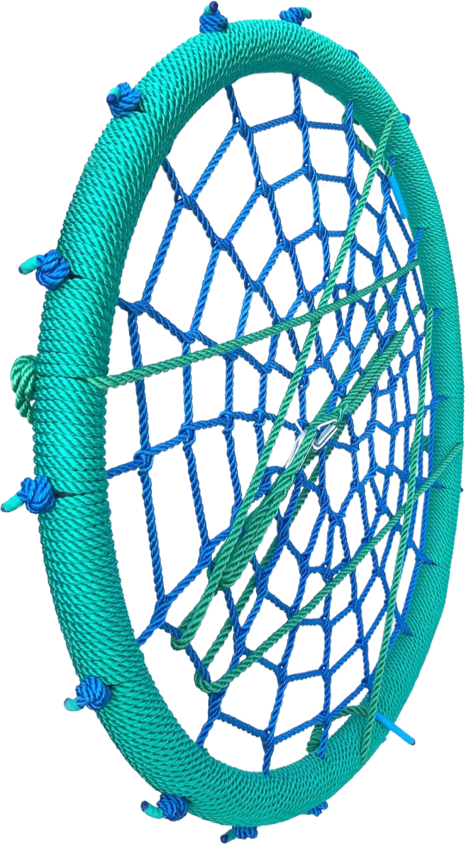 Детская качель/качель гнездо/паутинка/подвесная качель/гамак/люлька/диаметр 90см