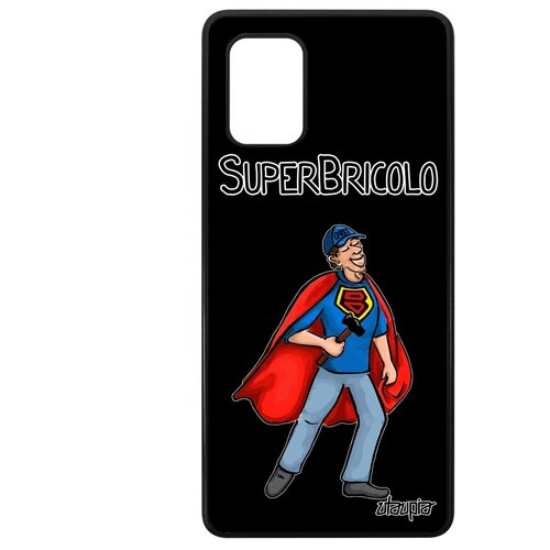 фото Чехол для мобильного galaxy a71, "супермастер" рисунок мужчина utaupia