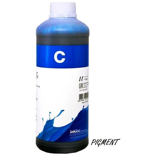 Чернила InkTec H5971-01LC для HP #971/971XL Cyan Pigment 1л чернила для hp 178 cb318 cb323 1л cyan h7064 01lc inktec