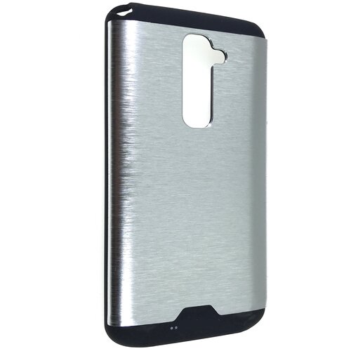 Чехол на смартфон LG G2 накладка противоударная клип-кейс с алюминиевой спинкой