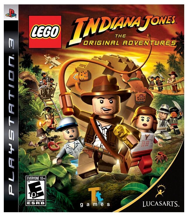 LEGO Indiana Jones: The Original Adventures (PS3) английский язык