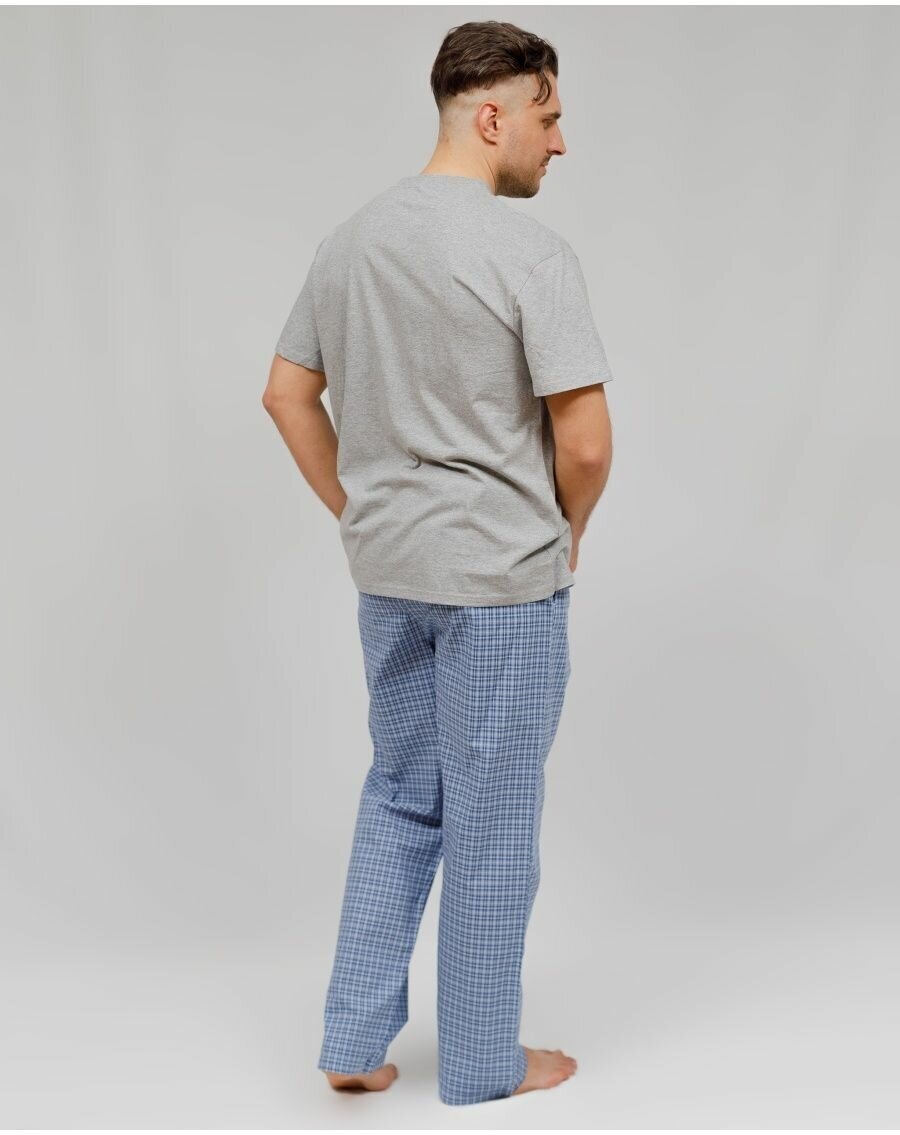 Пижама со штанами домашний костюм с брюками_размер50;52 - фотография № 5