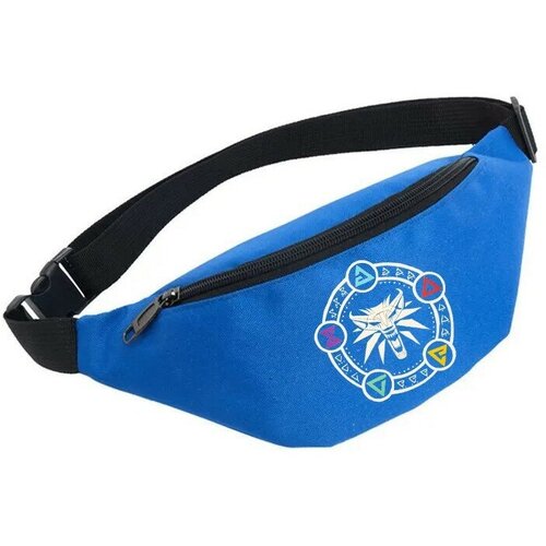 фото Сумка поясная noname, голубой