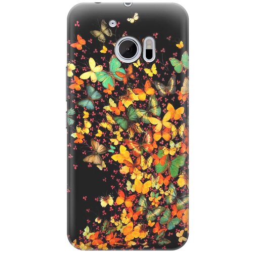фото Cиликоновый чехол взрыв бабочек на htc 10 / one m10 / нтс 10 / ван м10 re:pa