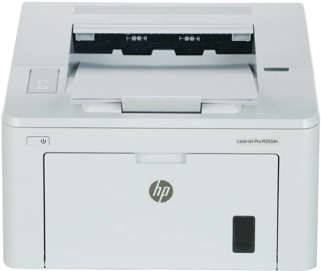 Принтер HP LaserJet Pro M203dn лазерный, цвет: белый [g3q46a] - фото №12